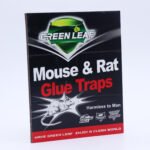 Free Shipping GREEN LEAF Mouse & Rat Glue Traps, Super Strong Sticky Rat Board, Non-toxic Odorless Rodent Trap for Indoor Pest Control