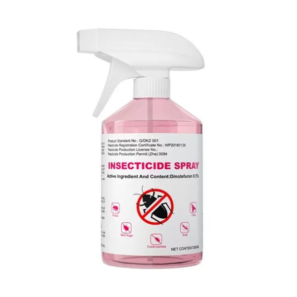 Free Shipping 300ml Dinotefuran 0.5% Insecticide Spray, Fast-Acting Cockroach Killer with Long-Lasting Protection, Chain-Reaction Bug Spray for Roaches, Fleas, Bed Bugs, Ants
