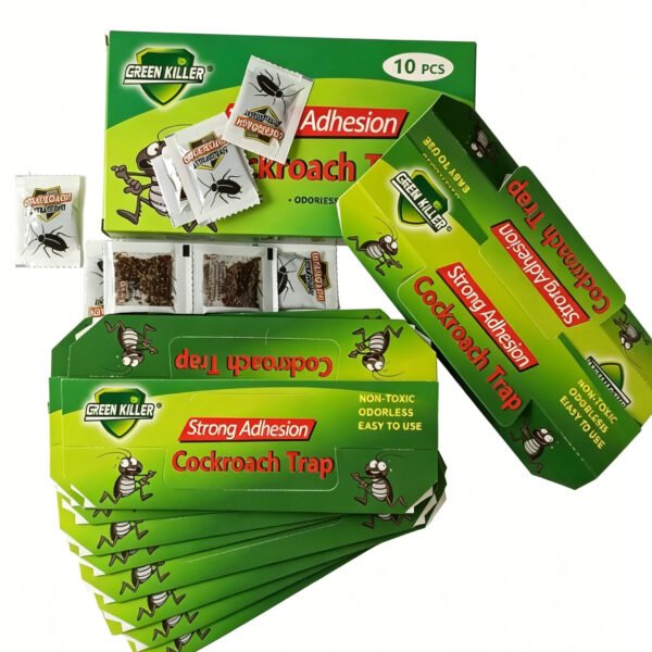 Free Shipping Cockroach Trap, 14 Pack Strong Adhesive Sticky Roach Killer, Non-Toxic Odorless Glue Traps for Indoor Home, Kitchen, Bathroom, Easy-to-Use Pest Control Traps