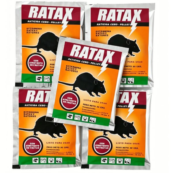 Free Shipping Rat Bait Pellets,  20g Packs, Ready-to-Use Rodent Killer with Fruit Attractant, Effective for Rats & Mice